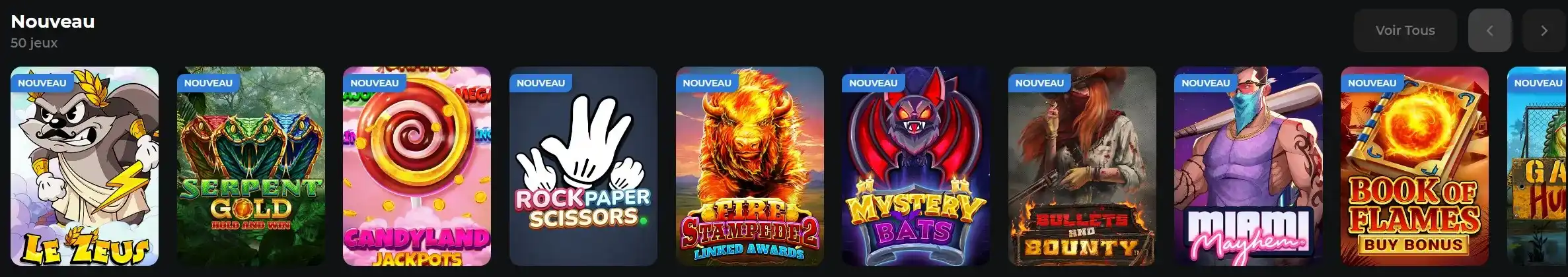 Betify Casino promoties nouveau jeux