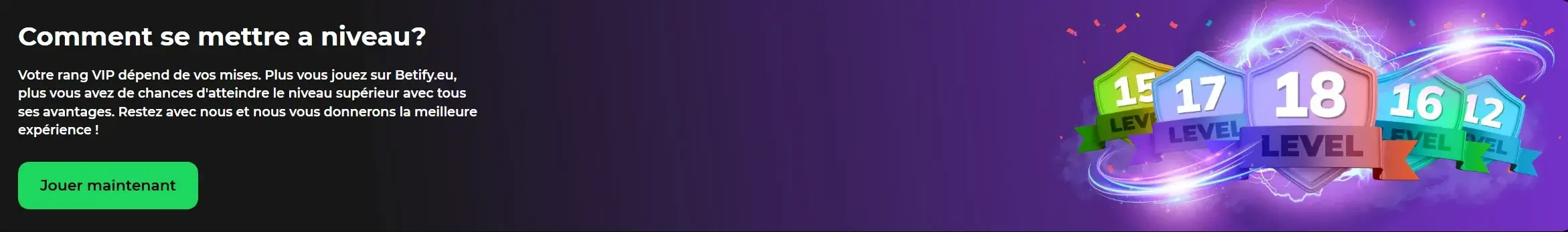 Betify Casino promoties vip club